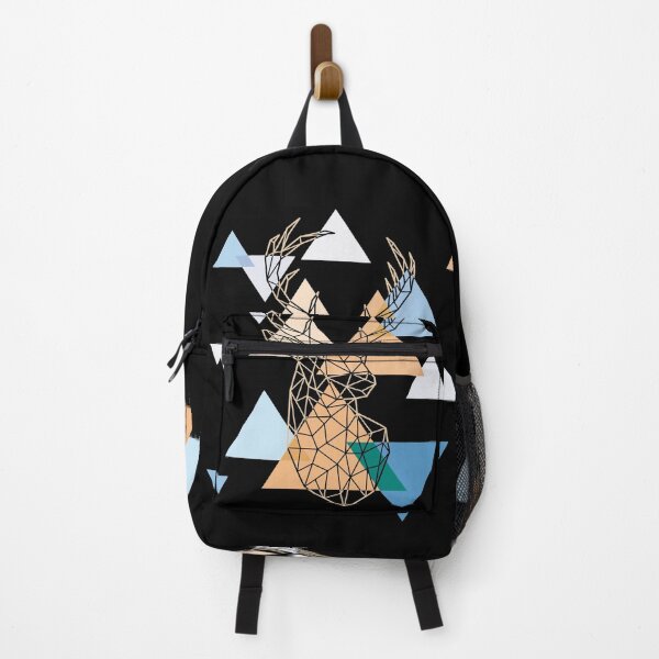 Item preview, Christmas Jumper - Reindeer Stage - Abstract Triangles - Blue Brown designed and sold by NoMatterLab.
