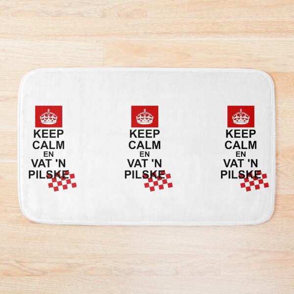 Item preview, Keep calm en vat een pilske, brabantse keep calm designed and sold by BrabantsBeste.