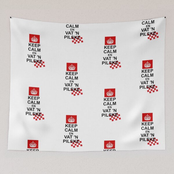 Item preview, Keep calm en vat een pilske, brabantse keep calm designed and sold by BrabantsBeste.