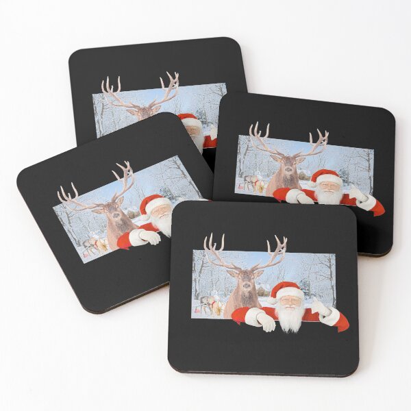Item preview, Santa And Reindeer designed and sold by OliDesigns.