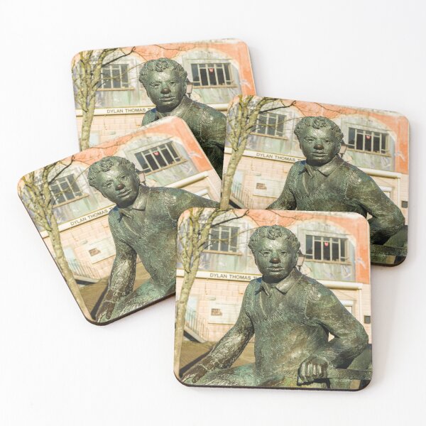 Item preview, Statue of Dylan Thomas Swansea Marina South Wales designed and sold by Cameranick.