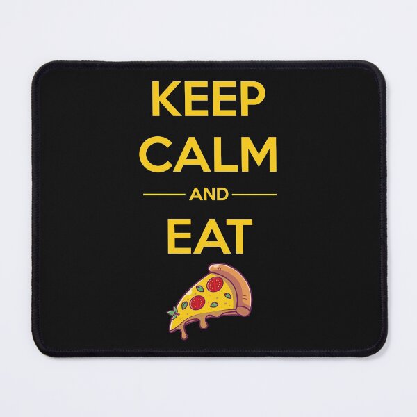 Item preview, Keep calm and eat pizza designed and sold by Bilel ★★★★★.