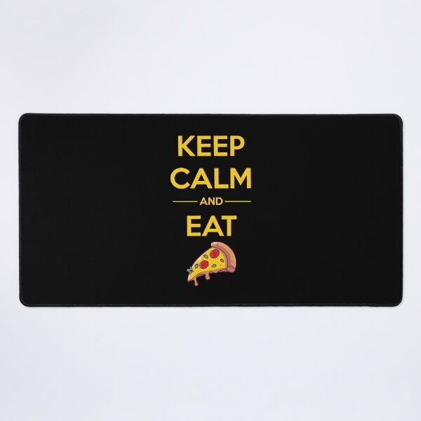 Item preview, Keep calm and eat pizza designed and sold by Bilel ★★★★★.