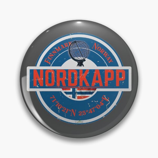 Item preview, Nordkapp North Cape Norway Sticker T-Shirt 02 designed and sold by OuterShellUK.