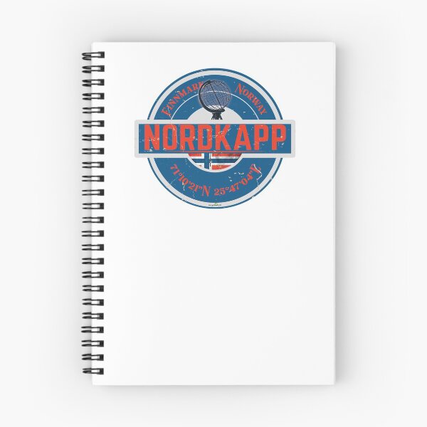 Item preview, Nordkapp North Cape Norway Sticker T-Shirt 02 designed and sold by OuterShellUK.