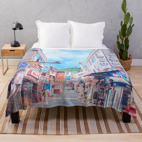 Item preview, Myeongdong Shopping Street, Seoul designed and sold by Sofia-Draws.
