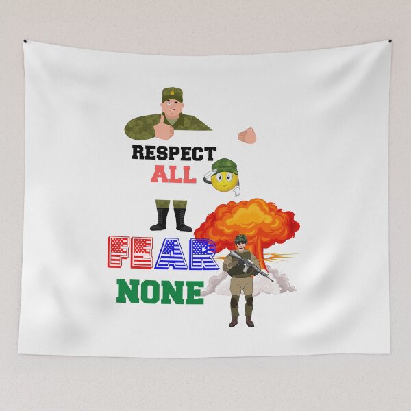 Item preview, Respect All Fear None designed and sold by Chrisblazestore.