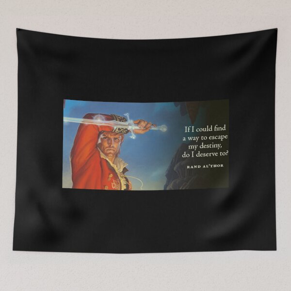 Item preview, Rand Al'Thor - Escape My Destiny designed and sold by WheelOfTimeAC.