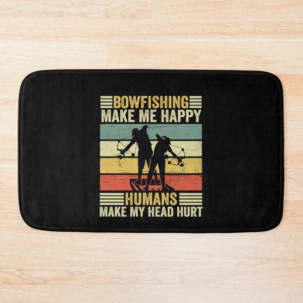 Item preview, bowfishing funny quote bow fishing make me happy - Bowfishins style designed and sold by QUEEN-WIVER.