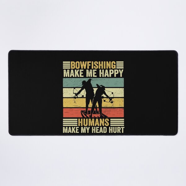 Item preview, bowfishing funny quote bow fishing make me happy - Bowfishins style designed and sold by QUEEN-WIVER.