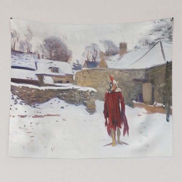 Item preview, Mannikin in the Snow (ca. 1893–95) by John Singer Sargent designed and sold by Designedbysm.