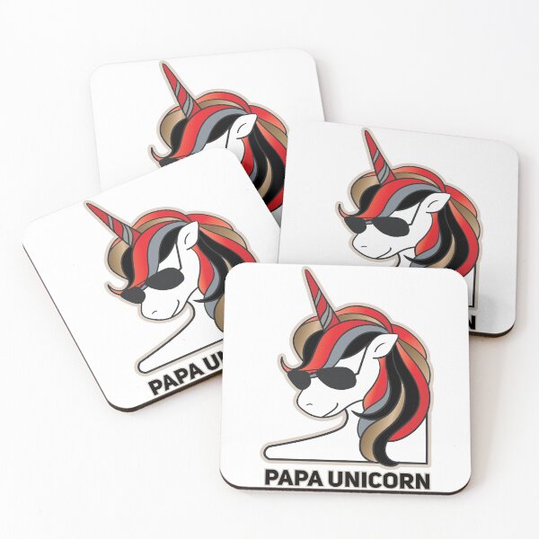 Item preview, Papa unicorn awesome papacorn designed and sold by onzpacesdesign.