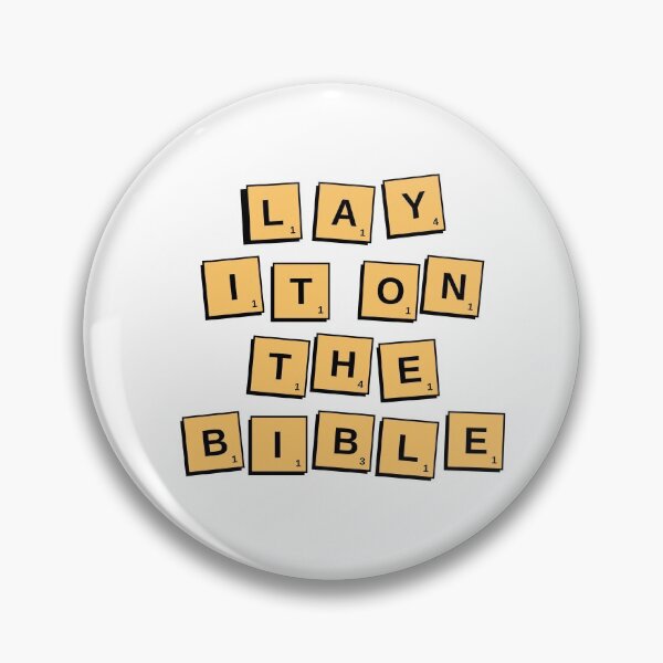 Item preview, Lay It On The Bible designed and sold by Think Ink Print.