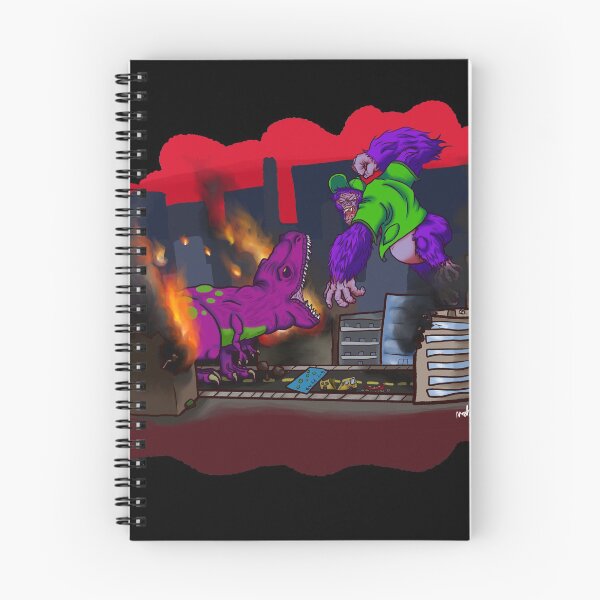 Item preview, Battle of the Purple Kaiju designed and sold by KloudKat.