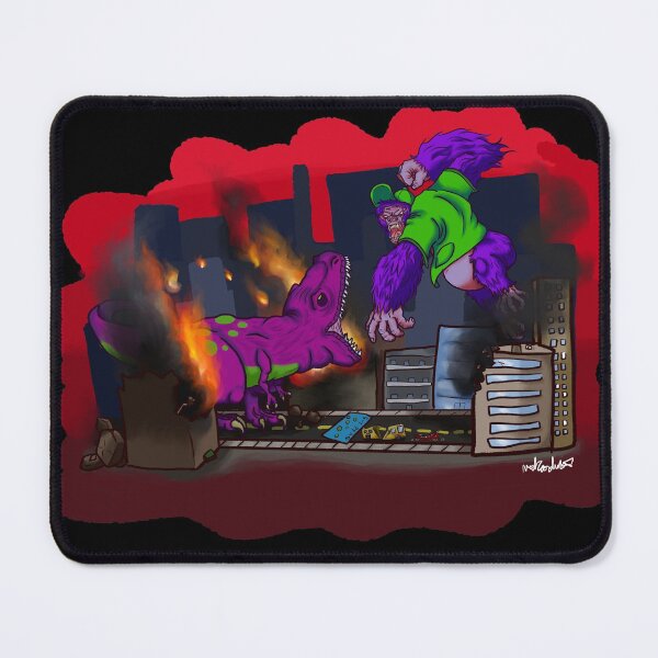 Item preview, Battle of the Purple Kaiju designed and sold by KloudKat.