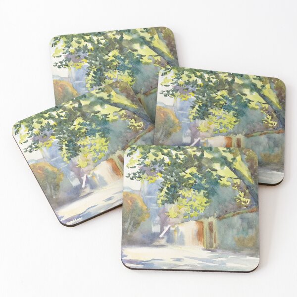 Item preview, Sunlit Wall Under a Tree (ca. 1913) by John Singer Sargent designed and sold by Designedbysm.