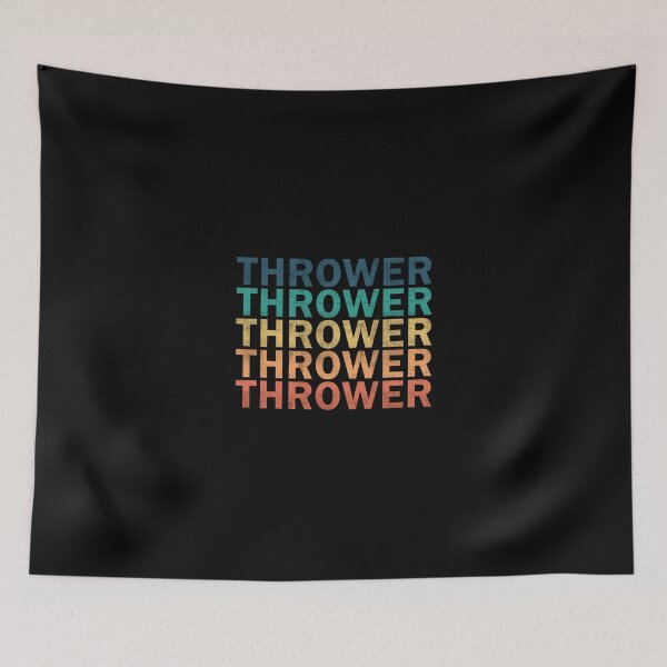 Item preview, Thrower Name T Shirt - Thrower Vintage Retro Name Gift Item Tee designed and sold by artiagasonya.