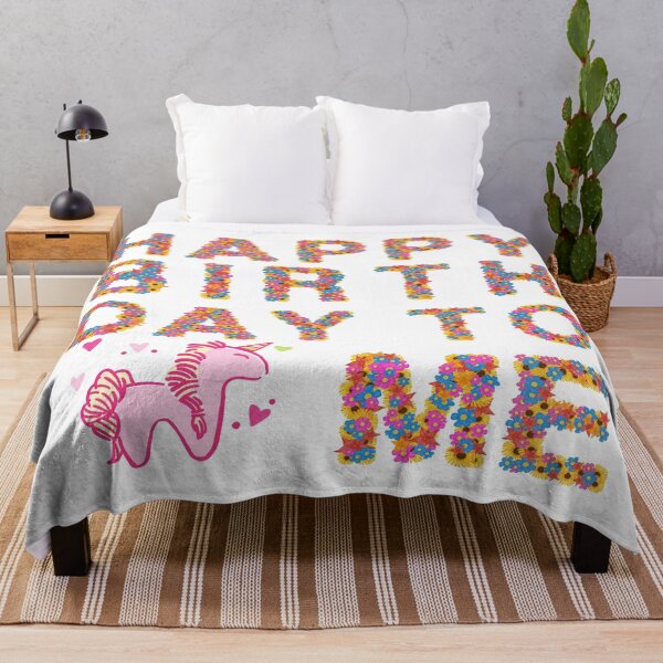 Item preview, Happy Birthday To Me with Unicorn designed and sold by RKMR.