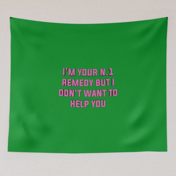 Item preview, Funny: I am your n.1 remedy but I do not want to help you designed and sold by ITALY-Roselli-.