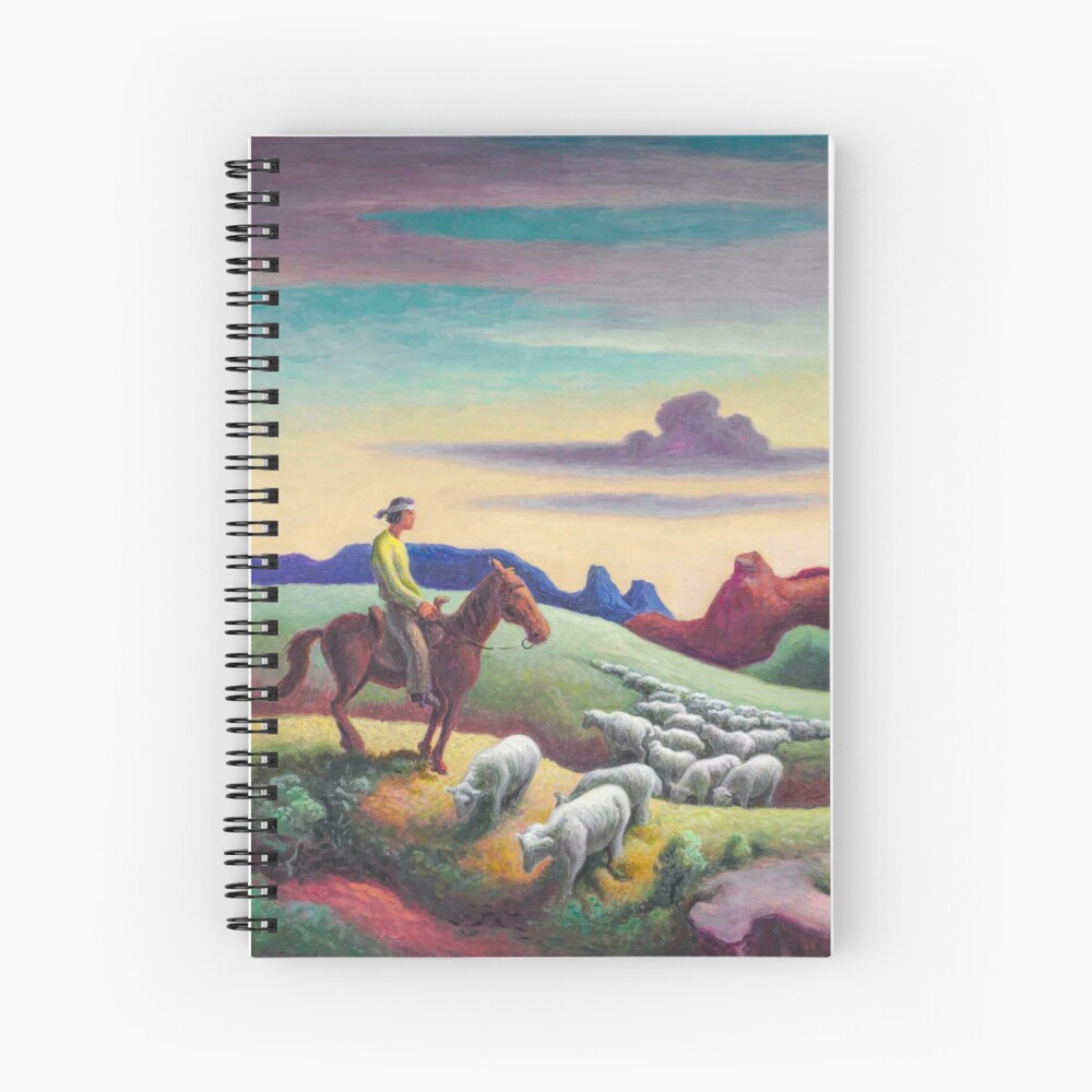 Trail Riders by Thomas Hart Benton Art Postcard 
