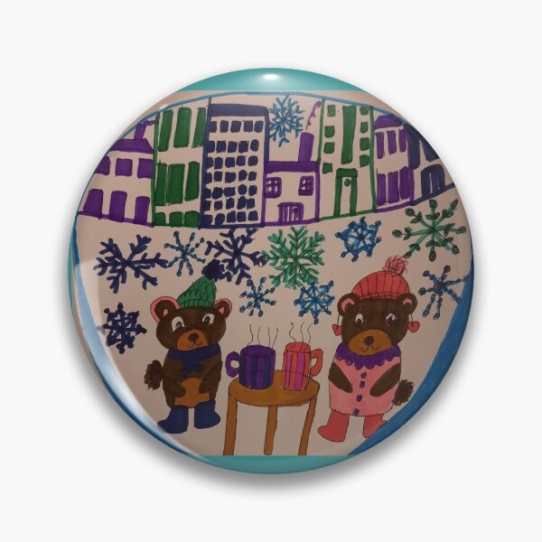 Item preview, Cute bears in snowglobe design designed and sold by beckiwragg.