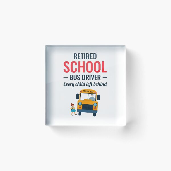 Item preview, Retired School Cool Bus Driver Funny Gift designed and sold by TastefulTees.