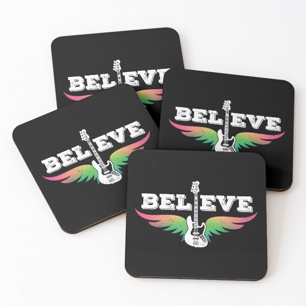 Artikelvorschau, Believe Colorful Guitar Wings J-Style Bassgitarre entworfen und verkauft von nightsworthy.