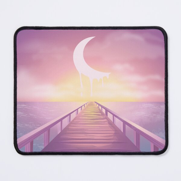 Item preview, Pink anime sunset scenery l pink lofi designed and sold by Bossin.