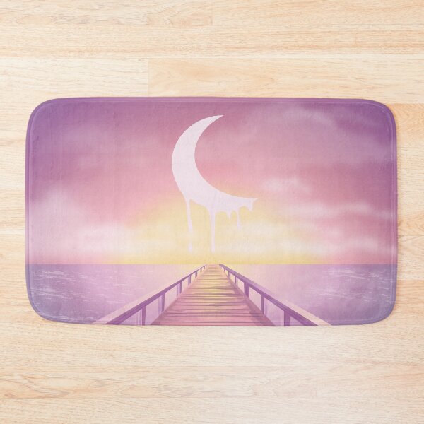 Item preview, Pink anime sunset scenery l pink lofi designed and sold by Bossin.