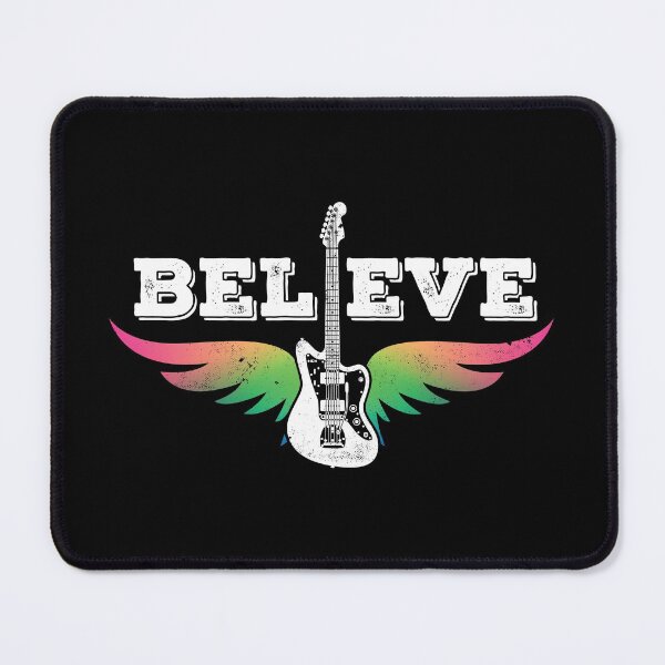 Item preview, Believe Colorful Guitar Wings Offset Style Electric Guitar designed and sold by nightsworthy.