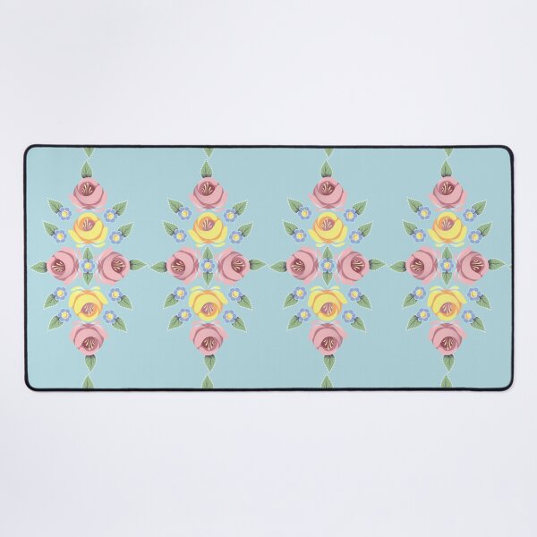 Item preview, Roses Pastel Colours Narrowboat Canal Art Verticle designed and sold by Running-Duck.