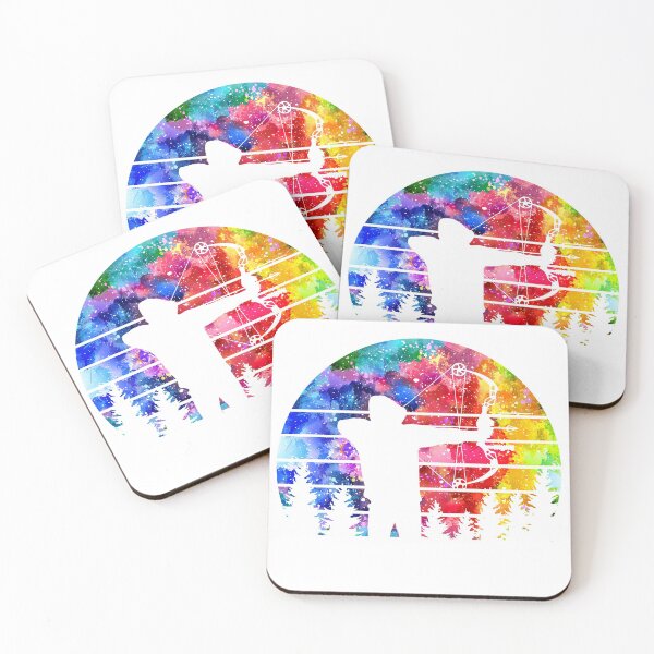 Item preview, Archery Night watercolor designed and sold by Kathyy-.