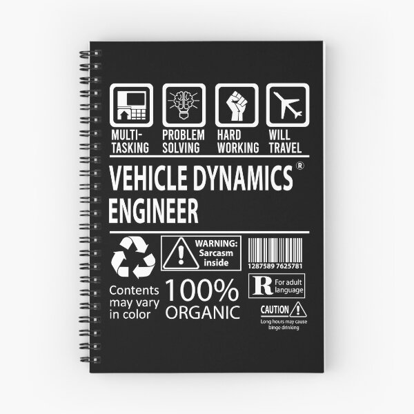 Item preview, Vehicle Dynamics Engineer T Shirt - MultiTasking Certified Job Gift Item Tee designed and sold by andahanson.