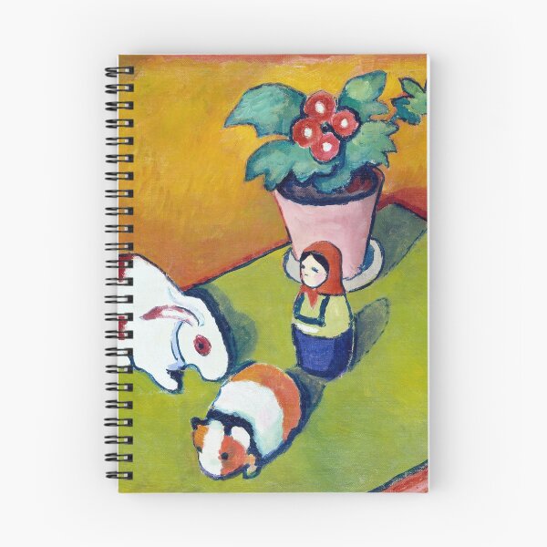 Item preview, Expressionist Painting Little Walter's Toys (1912) By August Macke designed and sold by Designedbysm.