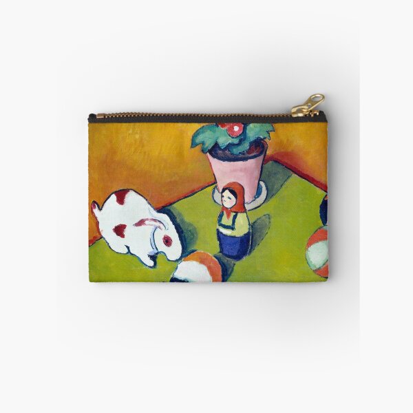 Item preview, Expressionist Painting Little Walter's Toys (1912) By August Macke designed and sold by Designedbysm.