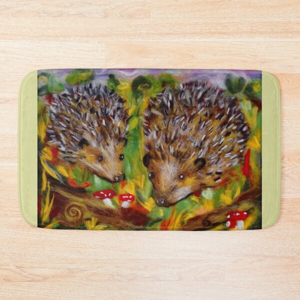 Item preview, hedgehog duo designed and sold by FLEURDELAINE04.