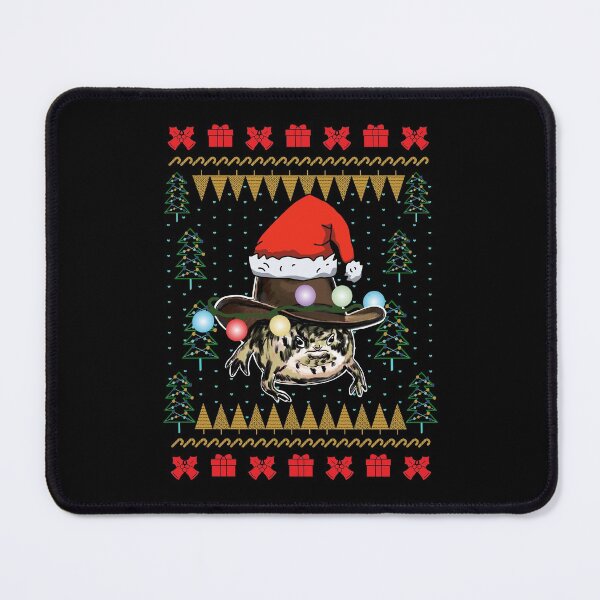 Item preview, Howdy Rain Frog Ugly Christmas Sweater designed and sold by okpinsPets.
