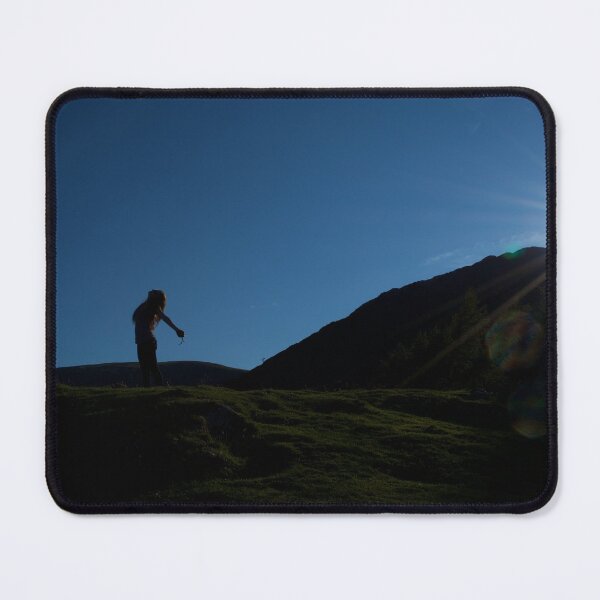 Item preview, Yoga Sunrise - Stretching On A Mountain designed and sold by thelemmingface.