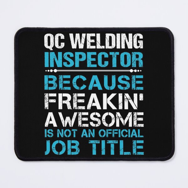 Item preview, Qc Welding Inspector T Shirt - Freaking Awesome Job Gift Item Tee designed and sold by oetate4774.