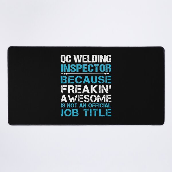 Item preview, Qc Welding Inspector T Shirt - Freaking Awesome Job Gift Item Tee designed and sold by oetate4774.
