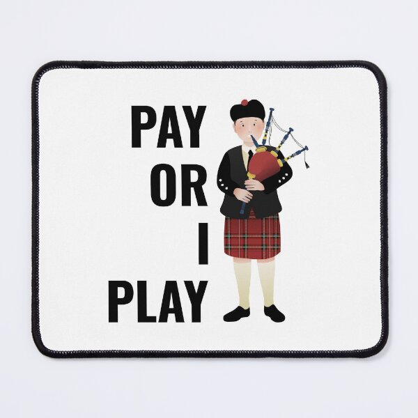 Item preview, Bagpipe Scotland Music Player Funny Scottish Gift  designed and sold by TastefulTees.