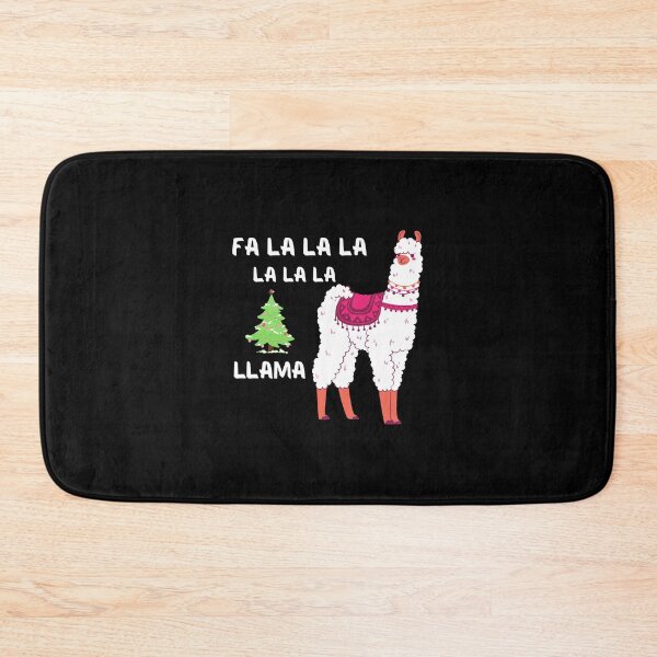 Item preview, Fa La La La Llama Christmas Lights Snowflakes designed and sold by RmeenaArt.