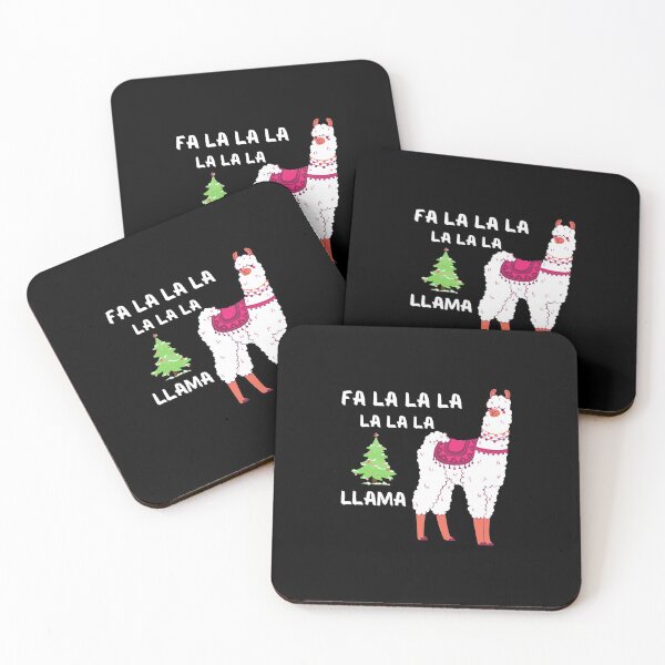 Item preview, Fa La La La Llama Christmas Lights Snowflakes designed and sold by RmeenaArt.