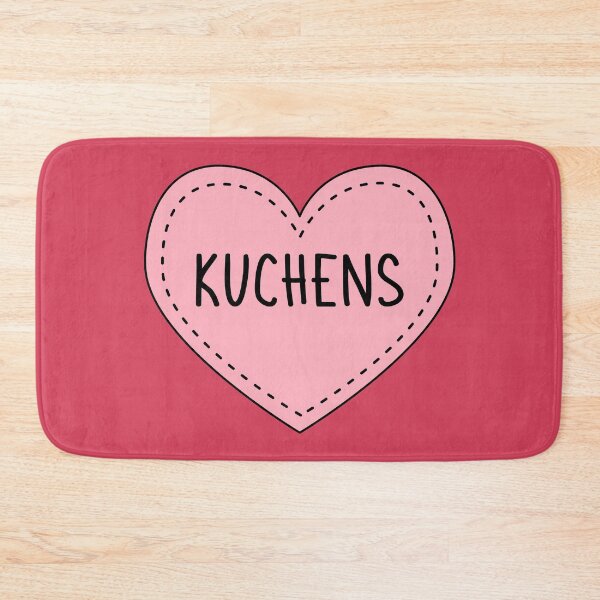 Artikelvorschau, Kuchens Deutscher Kuchen Süße rosa Herzstiche entworfen und verkauft von cashewdays.