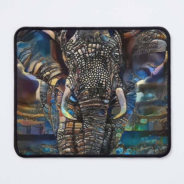 Item preview, Elephant 6300- elephant, elephant, lea roche paintings designed and sold by L. ROCHE.