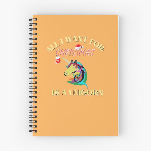 Item preview, all i want for christmas is a unicorn designed and sold by honghua chen.