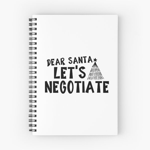 Item preview, Dear Santa Let’s Negotiate designed and sold by miraipa.