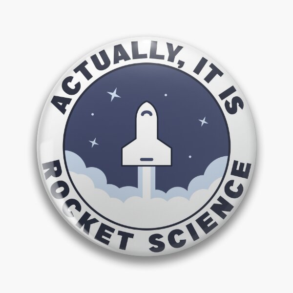 Item preview, Actually, It Is Rocket Science designed and sold by TashaVector.