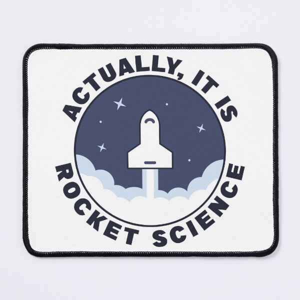 Item preview, Actually, It Is Rocket Science designed and sold by TashaVector.