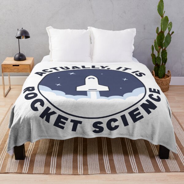 Item preview, Actually, It Is Rocket Science designed and sold by TashaVector.